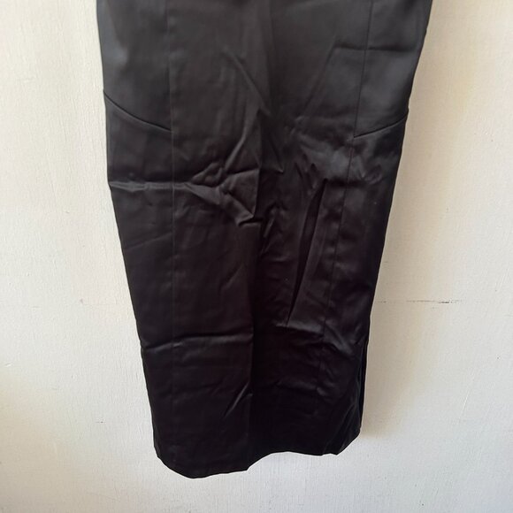 Peron Collection Formal Dress Womens Large Black Fitted Jeweled Sweetheart Neck - Picture 3 of 7